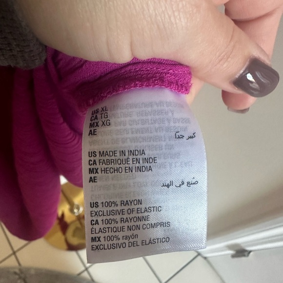 INC International Concepts Pink Blouse - Picture 5 of 6